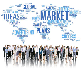 Market Business Global Business Marketing Commerce Concept