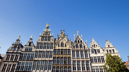 Fototapeta na wymiar Antwerp houses