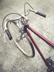 Fototapeta na wymiar Vintage Hipster bicycle