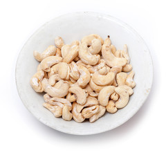 Cashew Nuts in Old Bowl