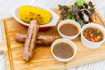 Grilled German Sausage