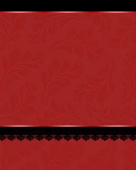 Obraz na płótnie Canvas Red-black background