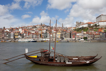 Obraz premium Oporto Cityscape in Portugal