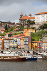 Fototapeta na wymiar City of Porto in Portugal