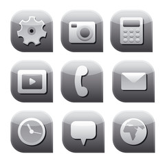 interface icon set