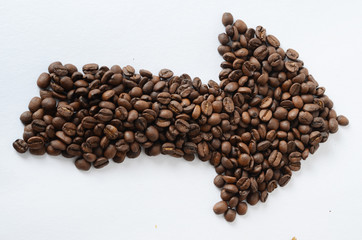coffee arrow symbol