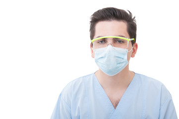 Portrait of a male dentist