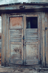 old wooden door retro vintage