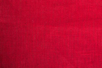 red cloth fabric background closeup - 76812779