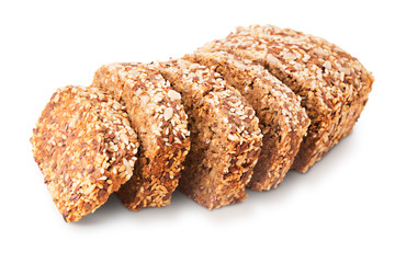 Cereal bread with sesame seeds