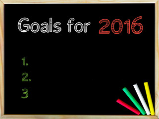 Goals for 2016
