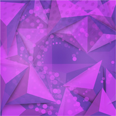 Vector background abstract polygon triangle.