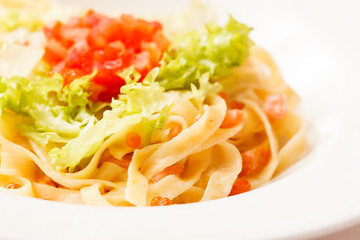 pasta with salmon