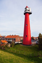Fototapeta na wymiar Hoek van Holland Lighthouse.