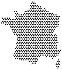 Carte de france Stylise03