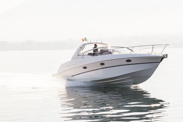 Fototapeta premium motor boat