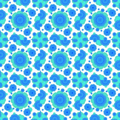 Retro Style Decorative Abstract Pattern