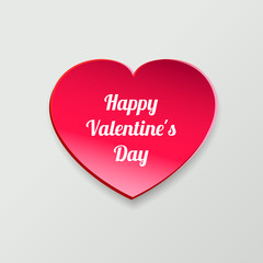 Valentines day Card Paper Heart