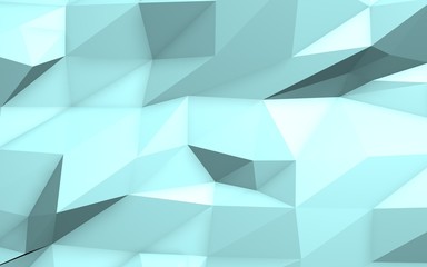 Abstract 3d ice background