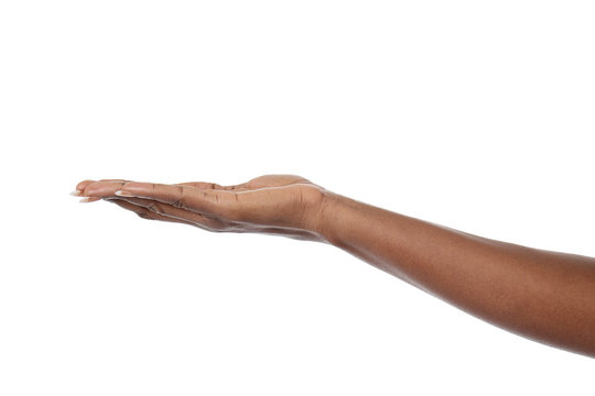 main femme noire