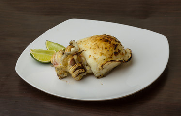 Grilled cuttlefish