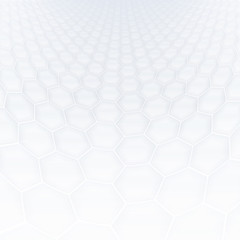 Naklejka premium Streszczenie sześciokątne kształty tła