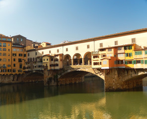 Fototapeta na wymiar Pontevecchio, Florence, Italy