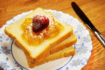 Slices of toast
