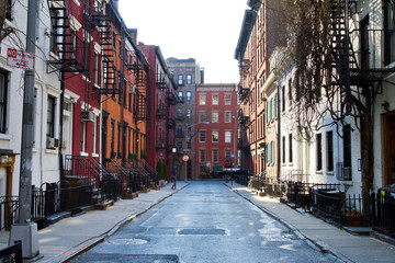 Historische homostraat in New York City