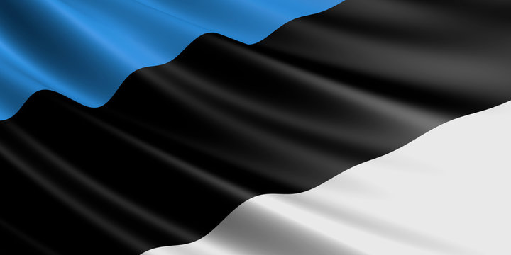 Estonia Flag.