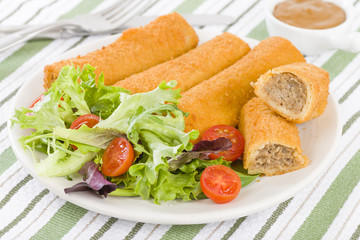 Krokiety - Polish croquettes filled with beef and mushrooms