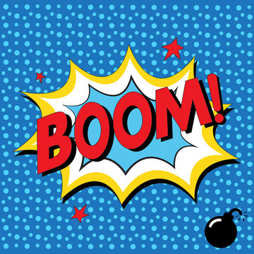 Boom - Comic Speech Bubble