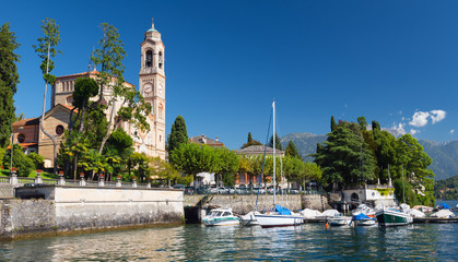 Chiesa di San Lorenzo, Tremezzo, Lake Como, Italy, Europe