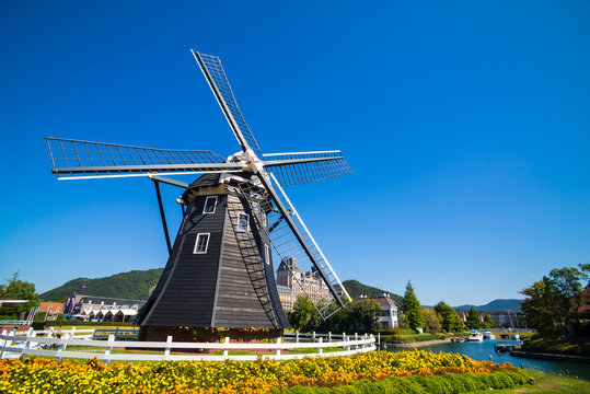 Windmill at Huis Ten Bosch, Japan