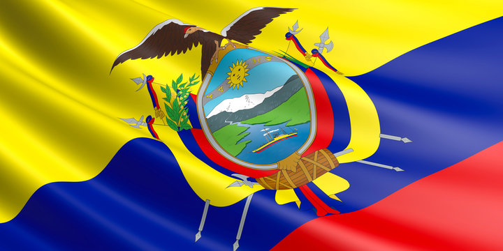 Ecuador flag.