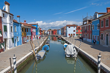 Fototapeta na wymiar architettura sull'isola di Burano,Venezia,Italia