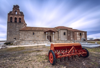 Obraz premium Landscape Church. Spain