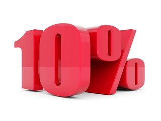 beautiful 3d red text