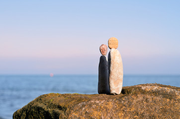 Figurines of man and woman - 76848515