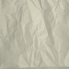 Crumpled paper sheet background