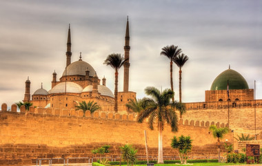 Naklejka premium Citadel of Sultan Saladin al-Ayyuby in Cairo - Egypt