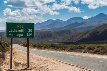 Crédence en verre imprimé Afrique du Sud Route panoramique R 62