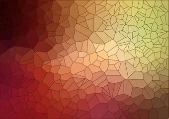 Fensteraufkleber Pattern of geometric shapes. Geometric retro background © igor_shmel