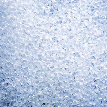 Blue ice glass stones backgrounds. Relief texture.