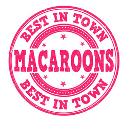 Macaroons stamp