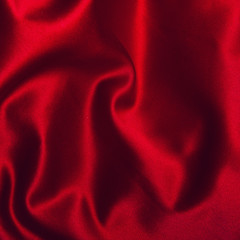 Red abstract cloth of silk satin background wallpaper design