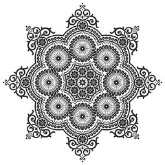 Vintage Floral Ornament