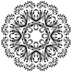 Vintage Floral Ornament