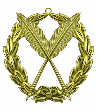feathe badge