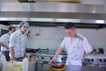 chef preparing food